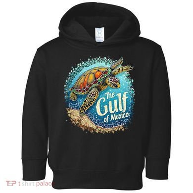 Gulf Of Mexico Turtle Toddler Hoodie