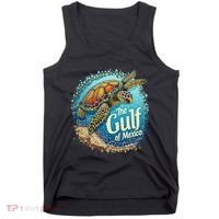 Gulf Of Mexico Turtle Tank Top thumb 0