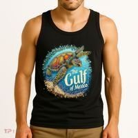 Gulf Of Mexico Turtle Tank Top thumb 3