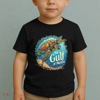 Gulf Of Mexico Turtle Toddler T-Shirt thumb 2