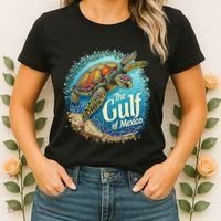 Gulf Of Mexico Turtle Women's T-Shirt thumb 2