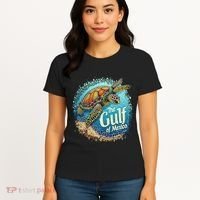 Gulf Of Mexico Turtle Women's T-Shirt thumb 4