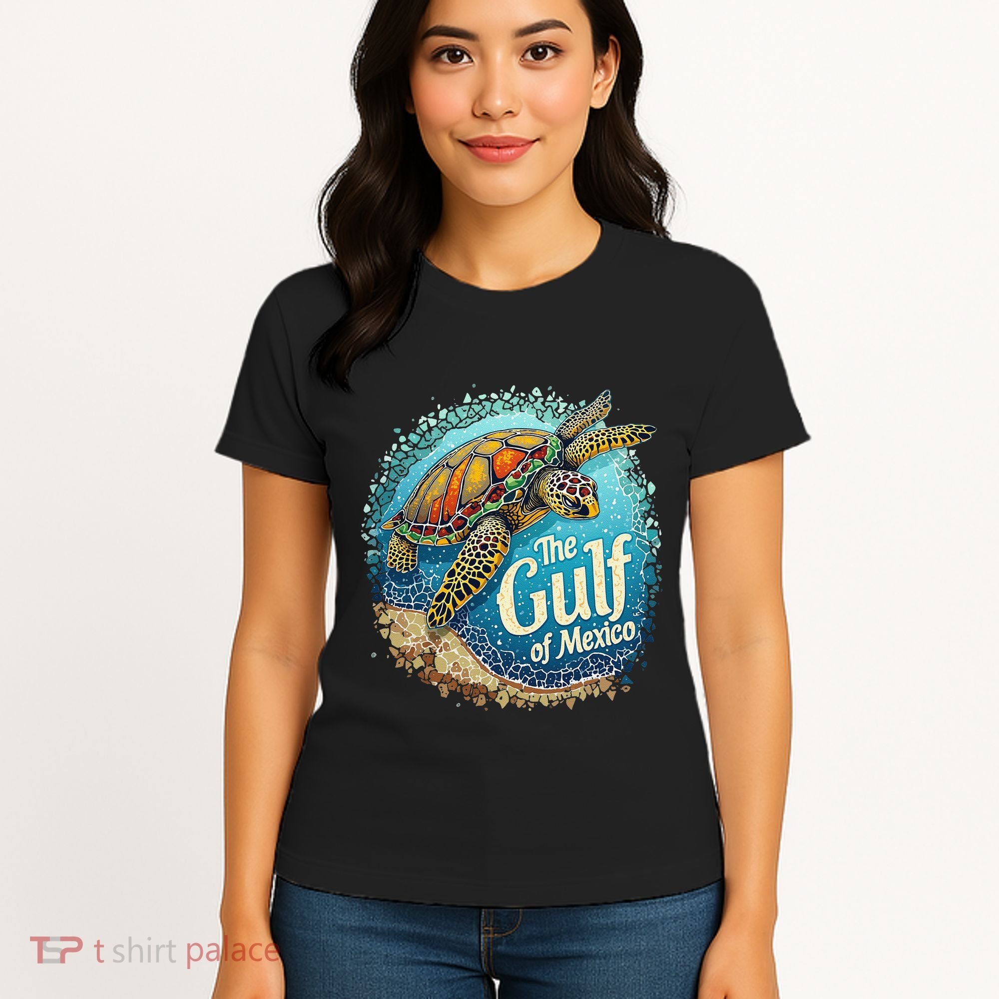 Gulf Of Mexico Turtle Women's T-Shirt