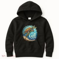 Gulf Of Mexico Turtle Kids Hoodie thumb 0