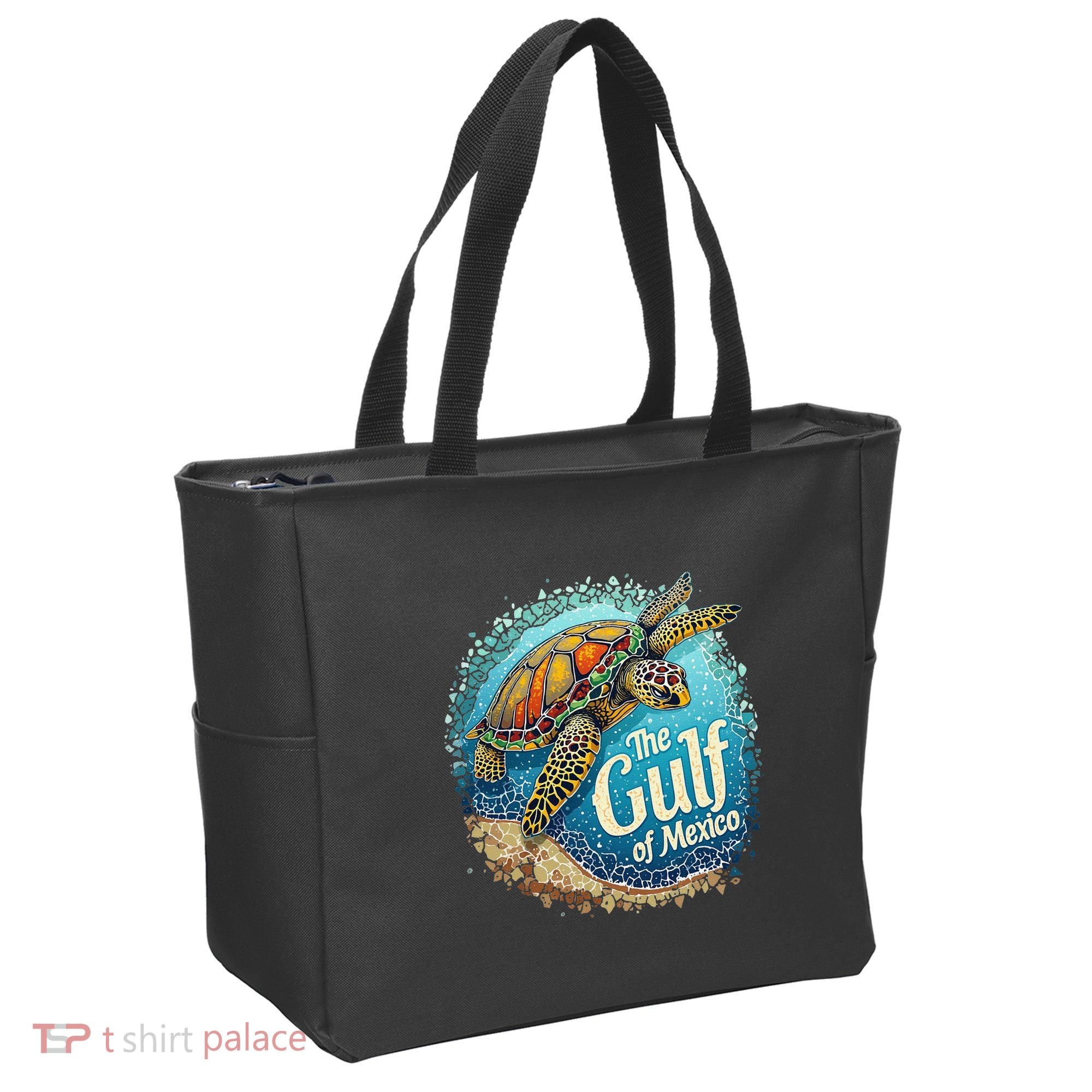 Gulf Of Mexico Turtle Tote Bag