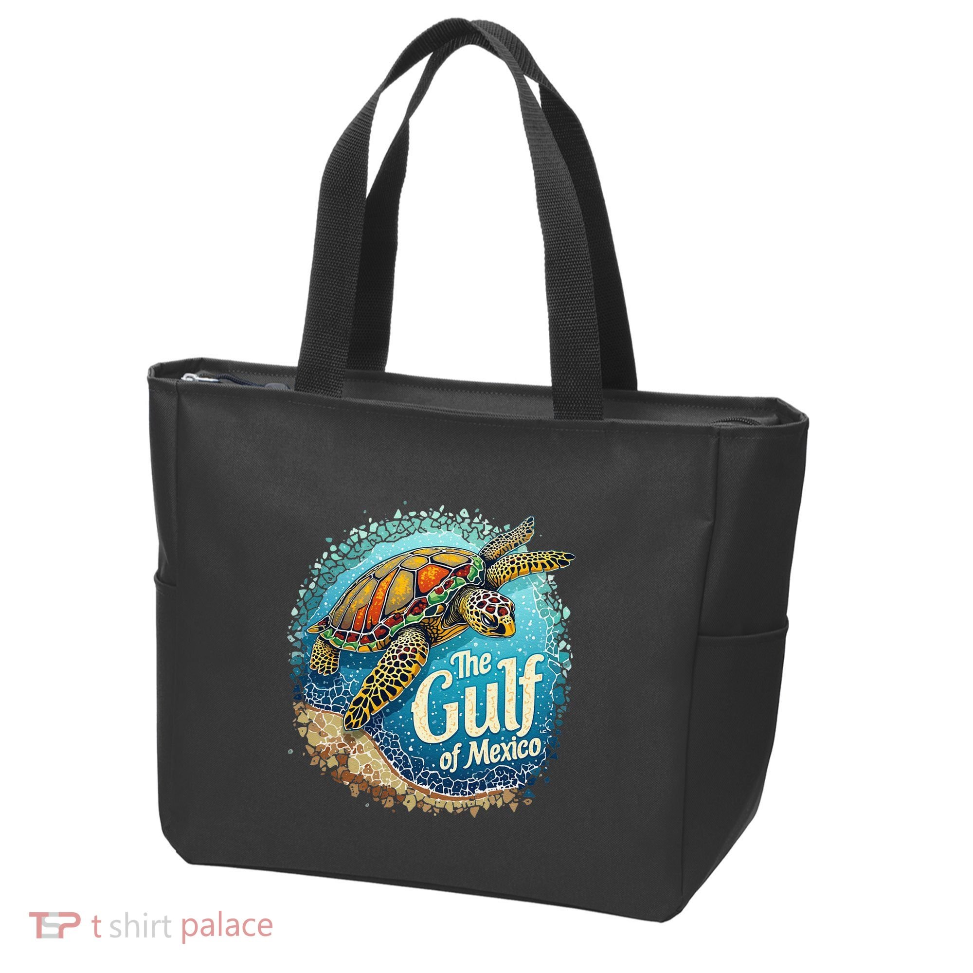 Gulf Of Mexico Turtle Tote Bag