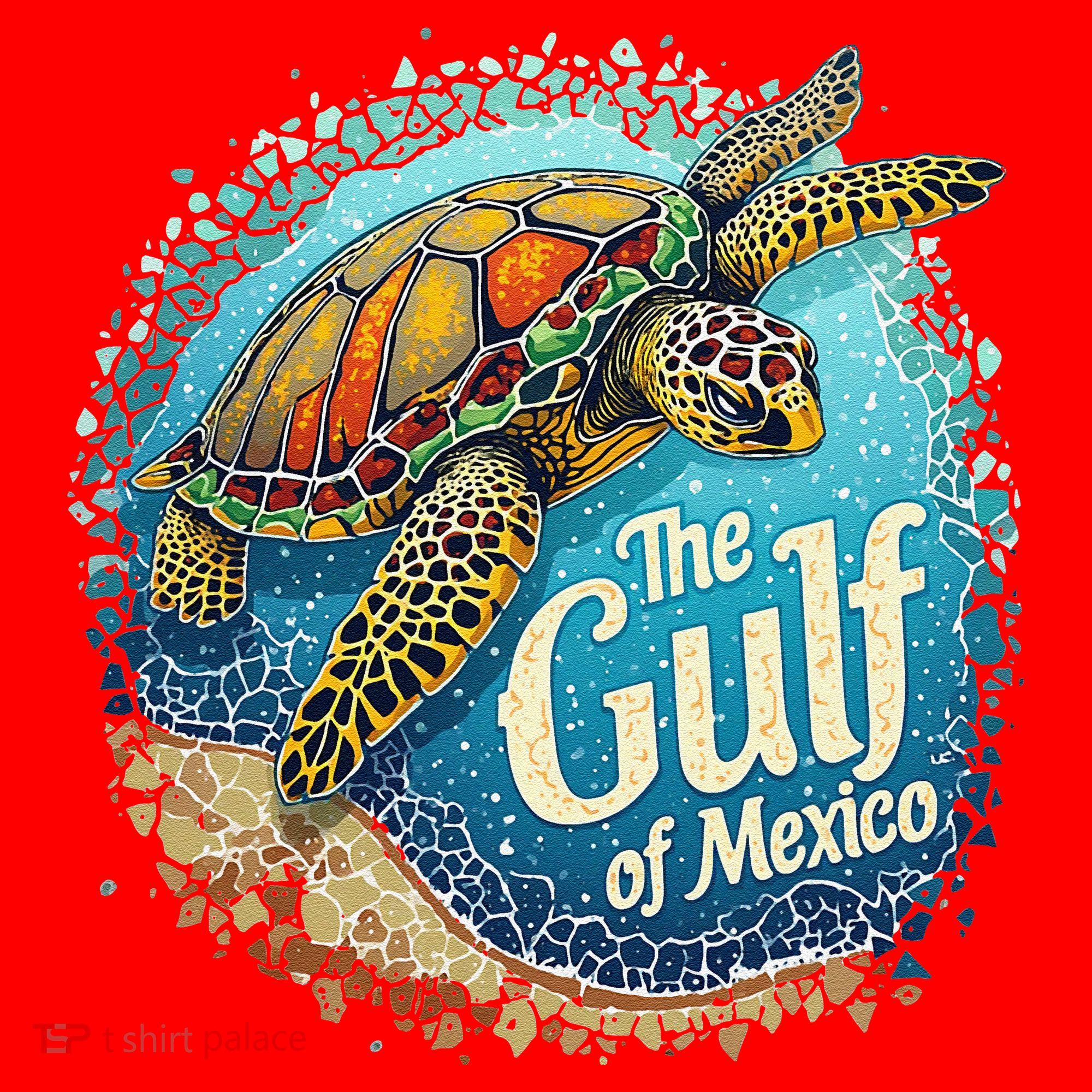 Gulf Of Mexico Turtle Santa Hat