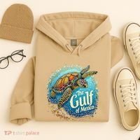 Gulf Of Mexico Turtle Hoodie thumb 4