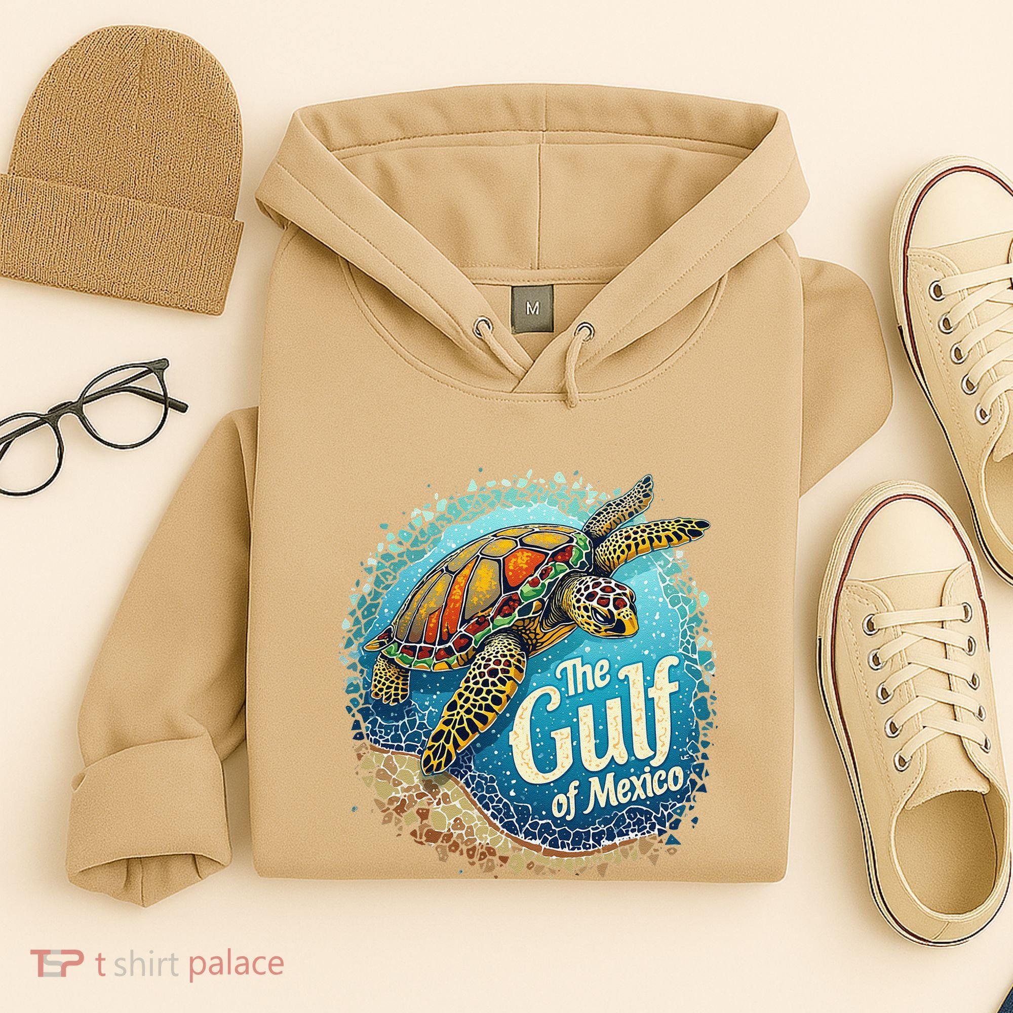 Gulf Of Mexico Turtle Hoodie