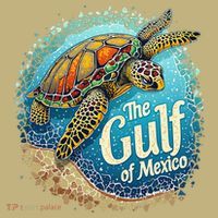 Gulf Of Mexico Turtle Hoodie thumb 7