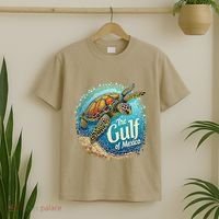 Gulf Of Mexico Turtle T-Shirt thumb 2