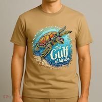 Gulf Of Mexico Turtle T-Shirt thumb 3