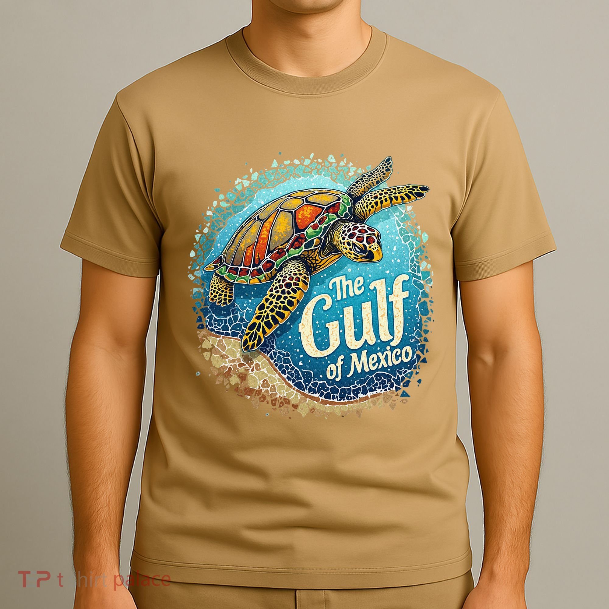 Gulf Of Mexico Turtle T-Shirt