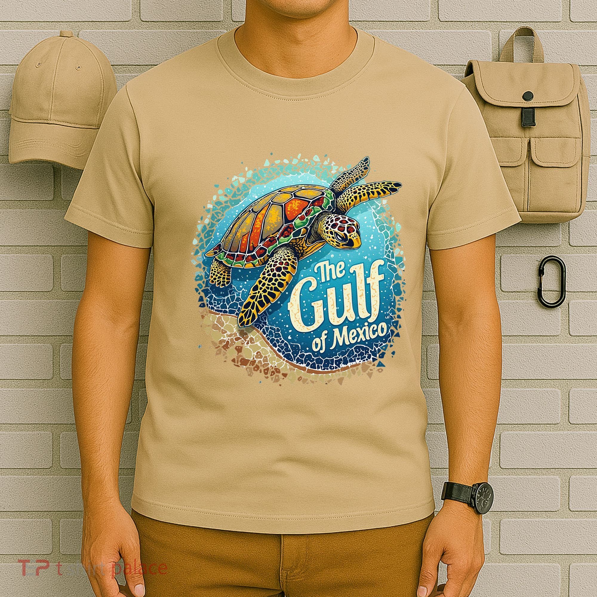Gulf Of Mexico Turtle T-Shirt