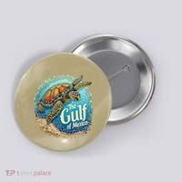 Gulf Of Mexico Turtle Button thumb 0