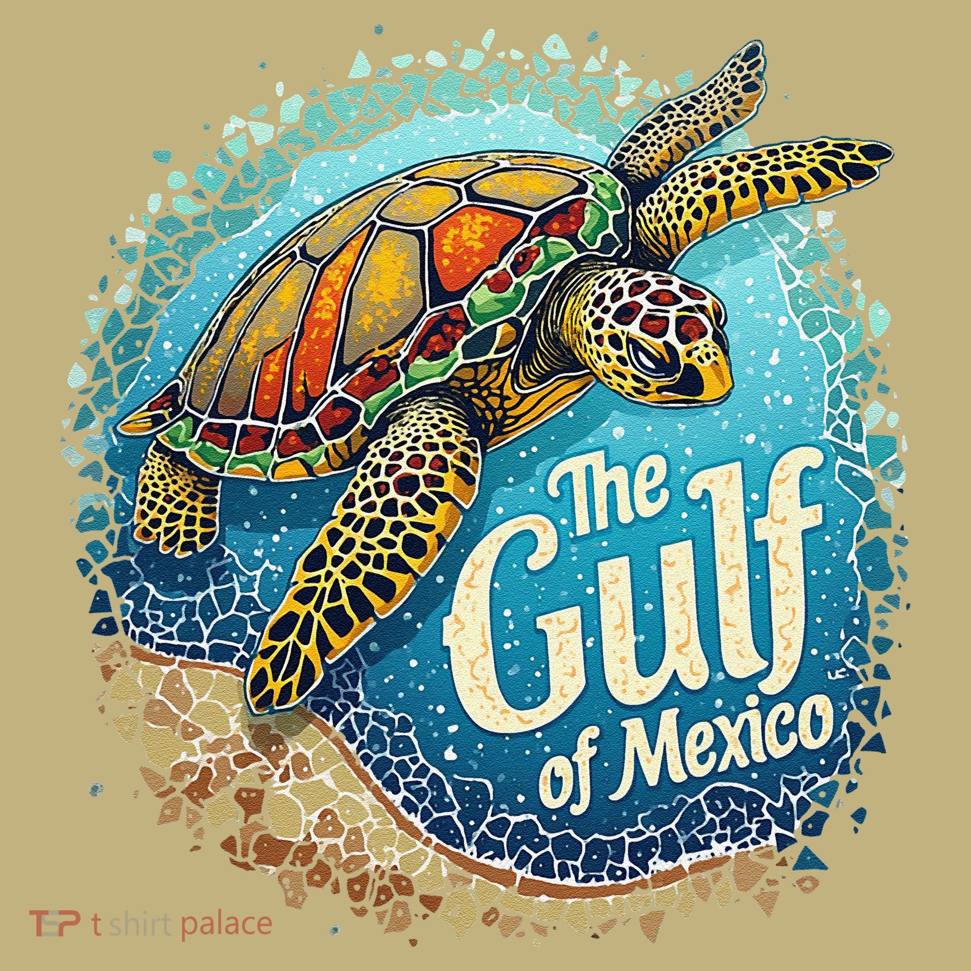 Gulf Of Mexico Turtle Button