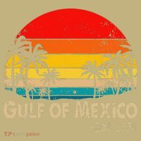 Gulf Of Mexico Est 1550 Retro Vintage Beach T-Shirt thumb 7