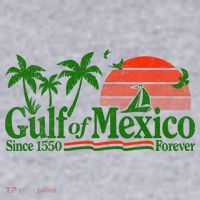 Gulf Of Mexico Mexican Flag Women's Sweatshirt thumb 2