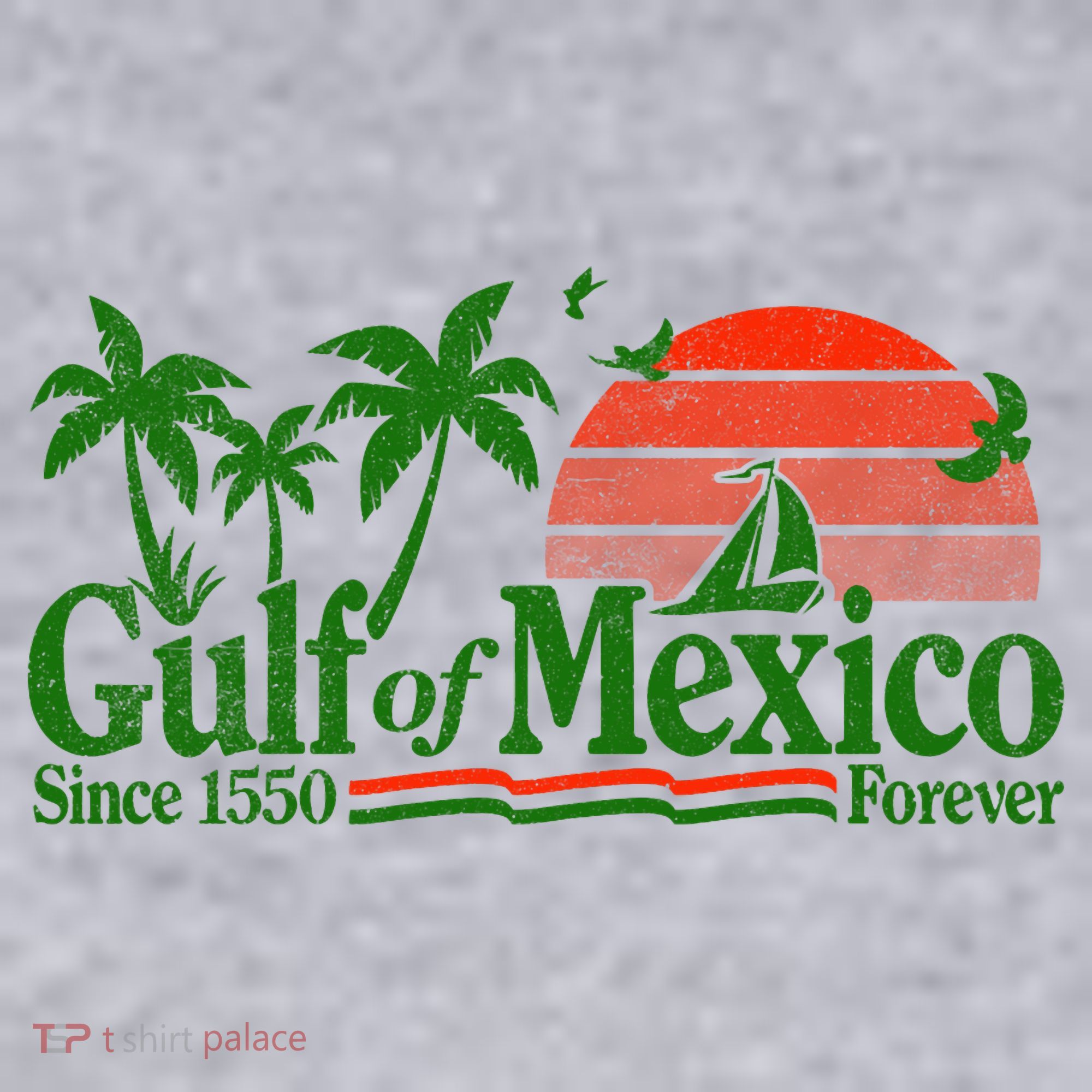 Gulf Of Mexico Mexican Flag Women's Sweatshirt