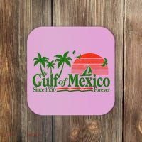 Gulf Of Mexico Mexican Flag Coaster thumb 0