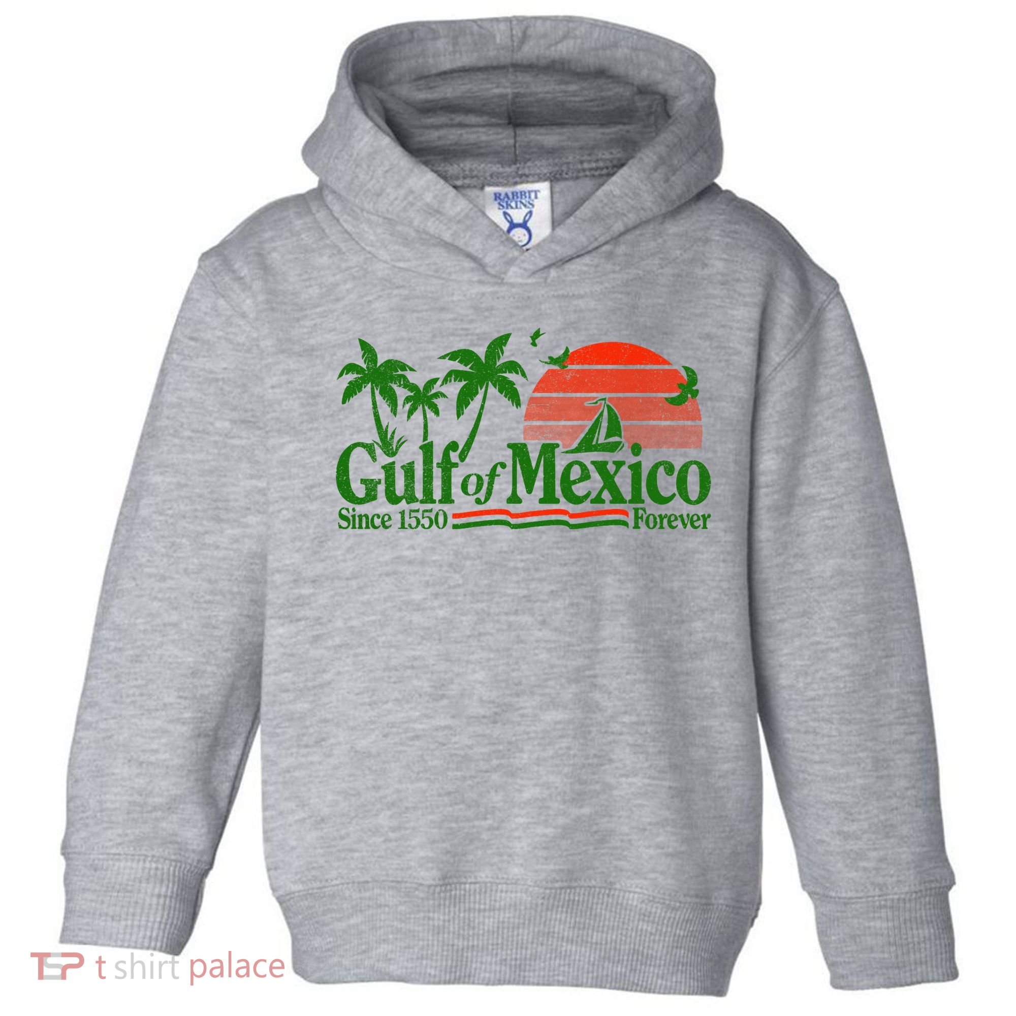 Gulf Of Mexico Mexican Flag Toddler Hoodie