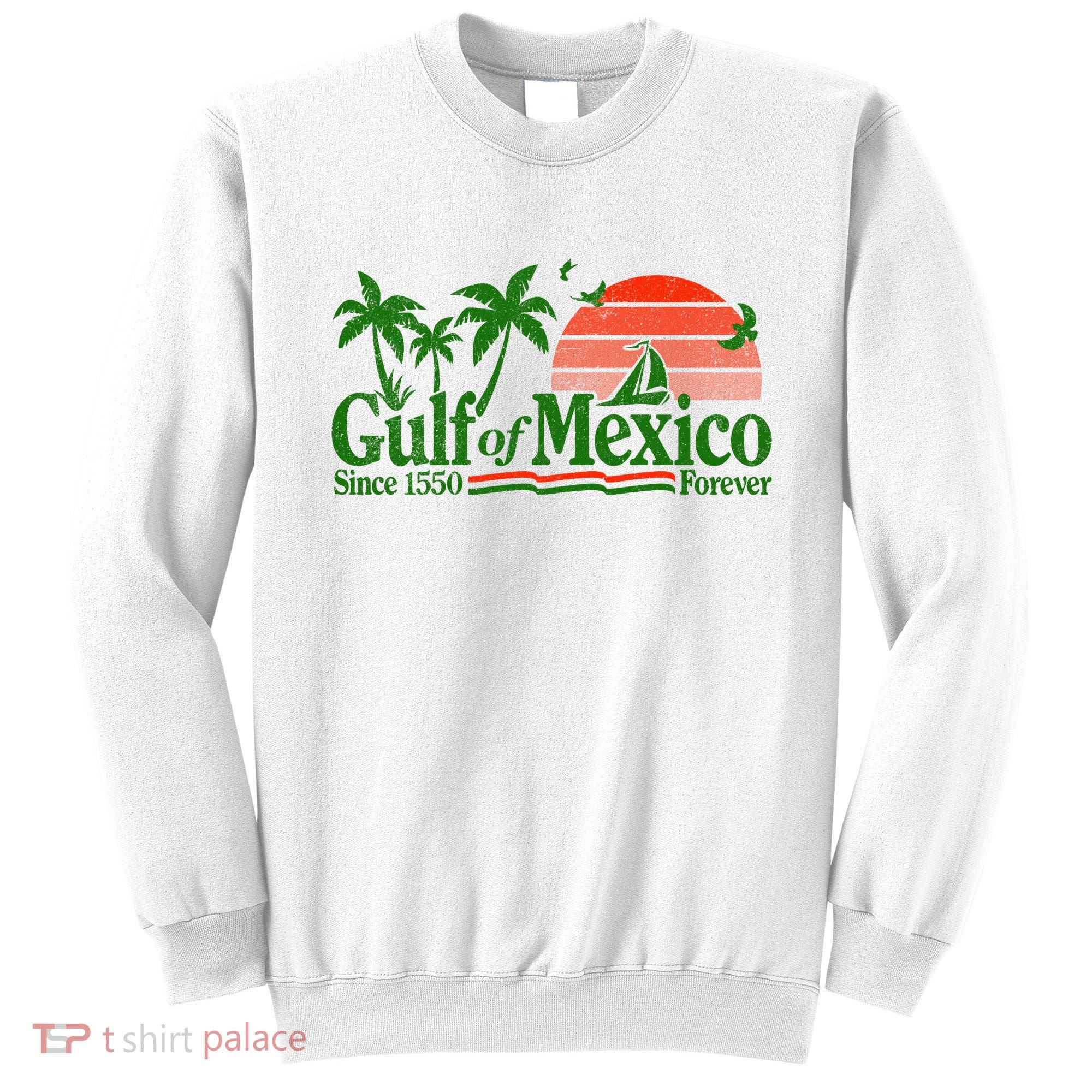 Gulf Of Mexico Mexican Flag Sweatshirt