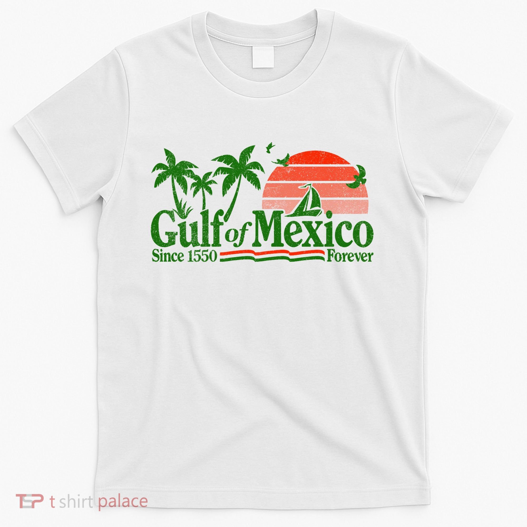 Gulf Of Mexico Mexican Flag T-Shirt