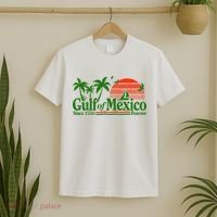 Gulf Of Mexico Mexican Flag T-Shirt thumb 2