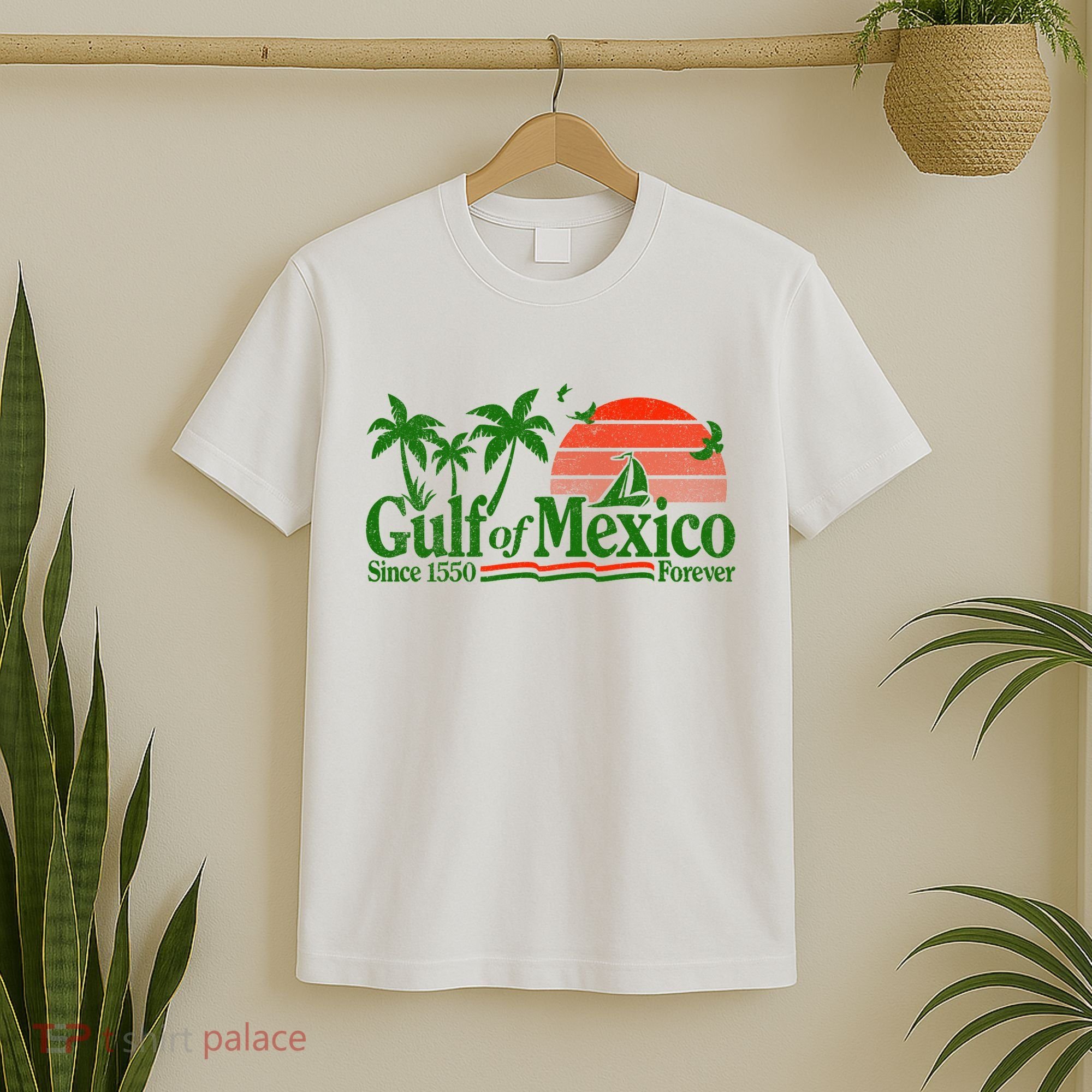 Gulf Of Mexico Mexican Flag T-Shirt