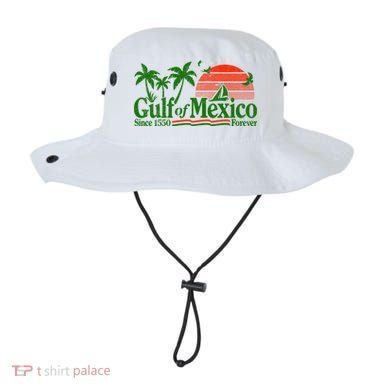 Gulf Of Mexico Mexican Flag Bucket Hat