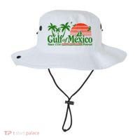 Gulf Of Mexico Mexican Flag Bucket Hat thumb 0