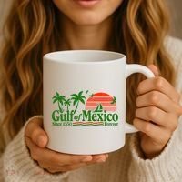 Gulf Of Mexico Mexican Flag Coffee Mug thumb 3