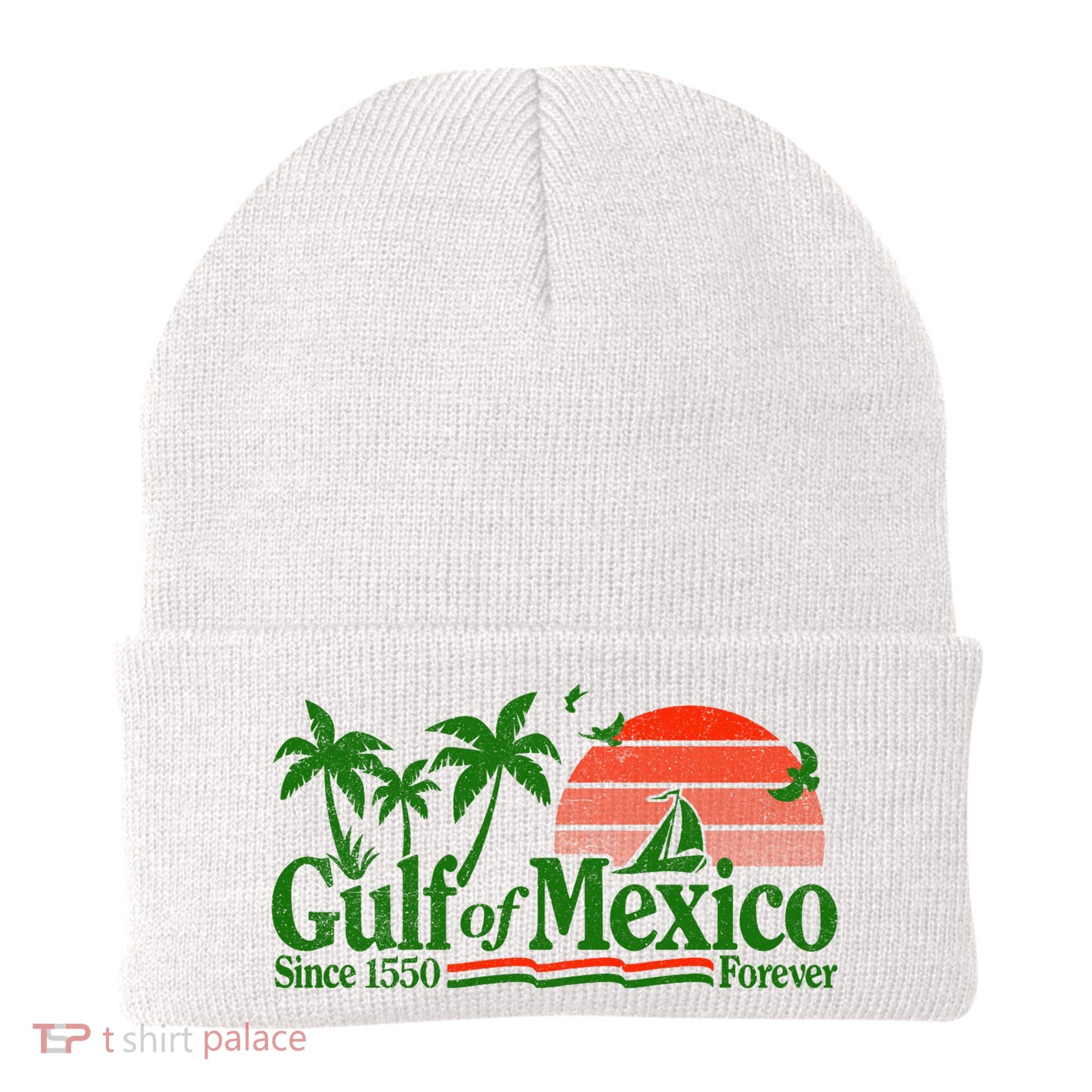 Gulf Of Mexico Mexican Flag Beanie