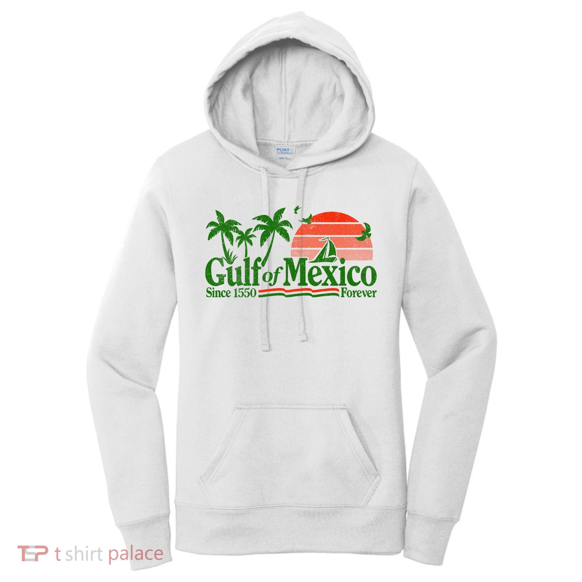 Gulf Of Mexico Mexican Flag Women's Hoodie
