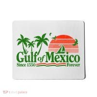 Gulf Of Mexico Mexican Flag Mousepad thumb 0