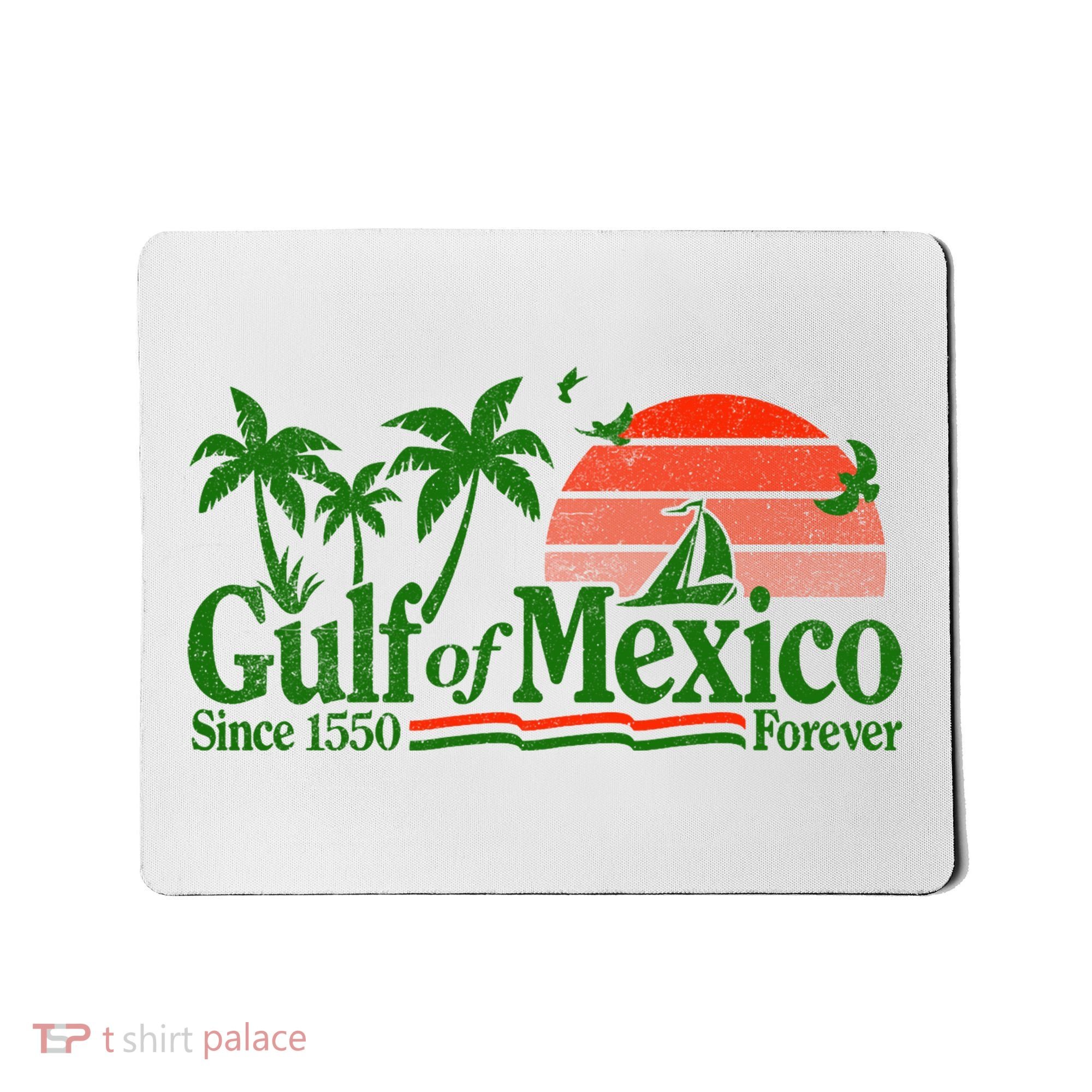 Gulf Of Mexico Mexican Flag Mousepad