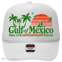 Gulf Of Mexico Mexican Flag Hat thumb 0