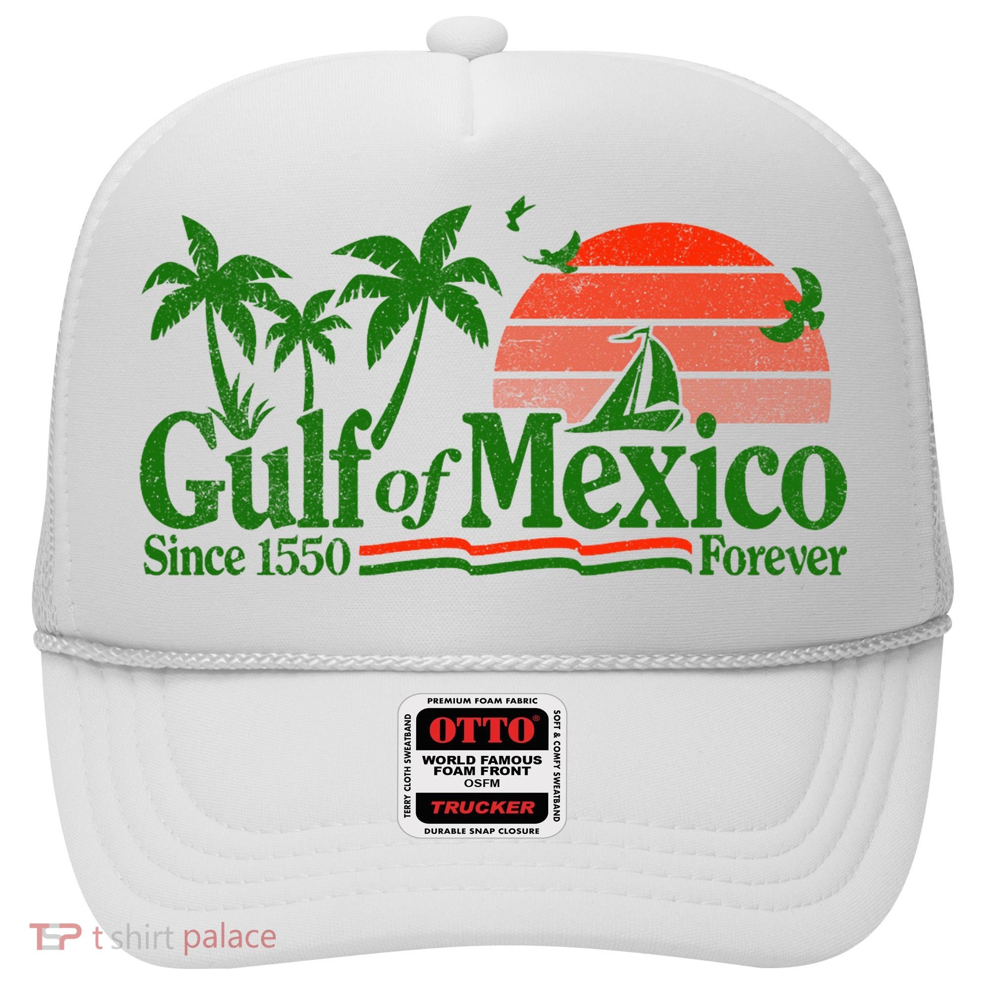 Gulf Of Mexico Mexican Flag Hat
