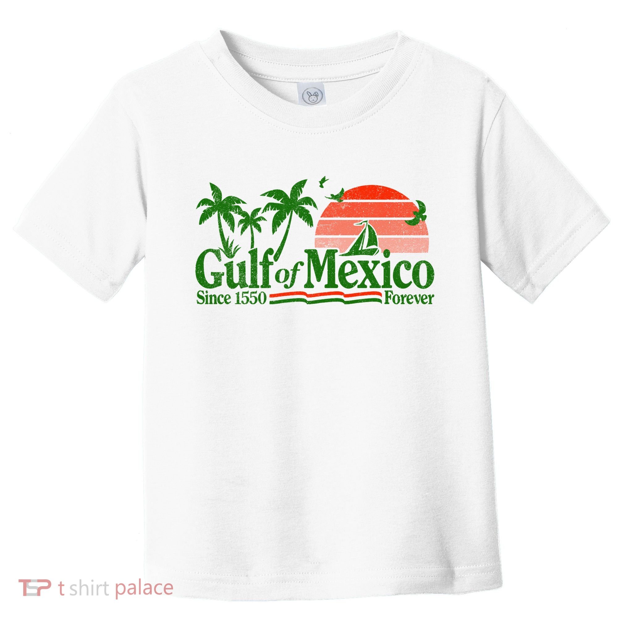 Gulf Of Mexico Mexican Flag Toddler T-Shirt