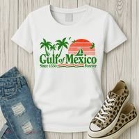 Gulf Of Mexico Mexican Flag Women's T-Shirt thumb 3