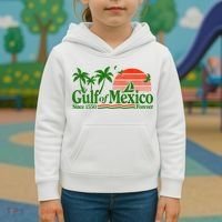 Gulf Of Mexico Mexican Flag Kids Hoodie thumb 3