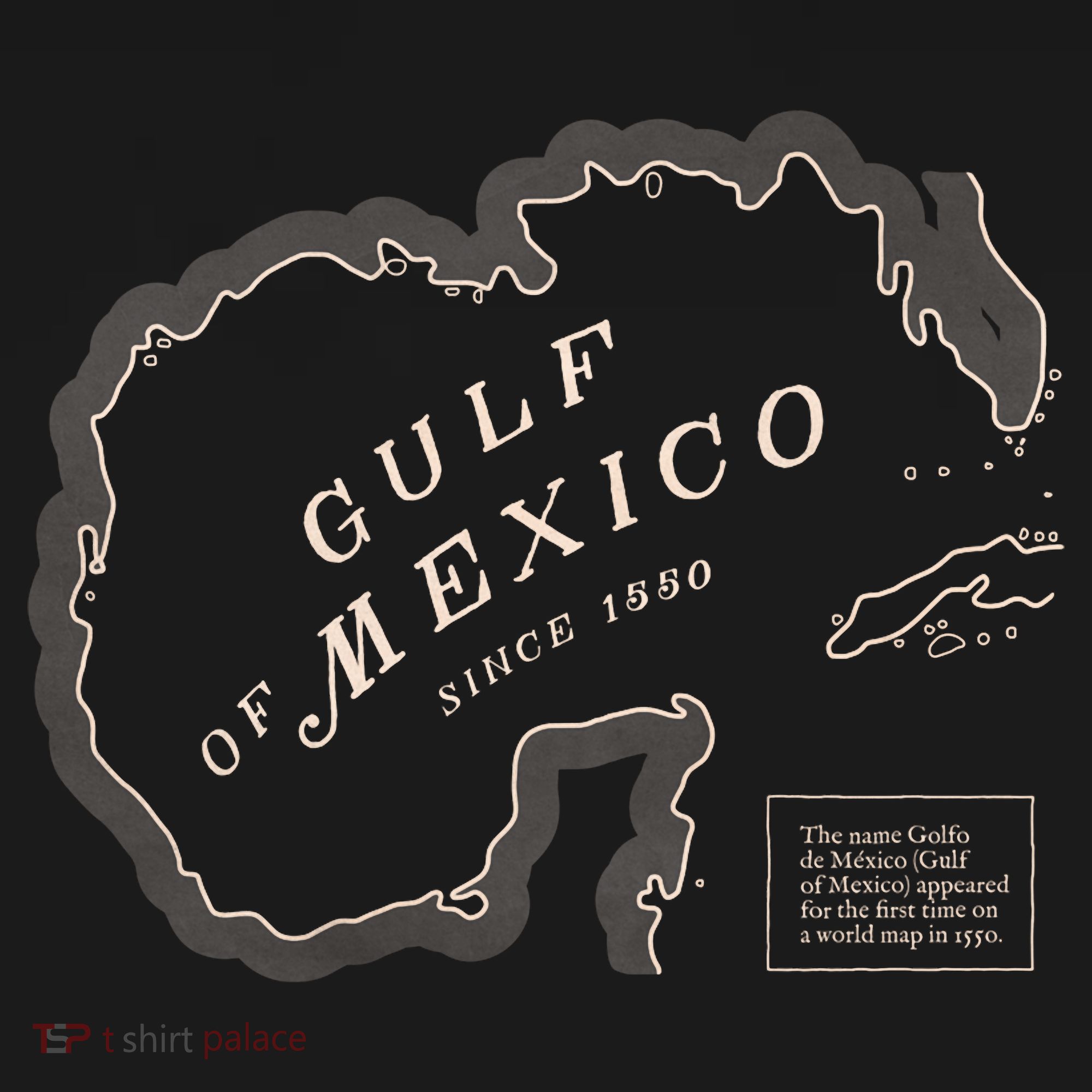 Gulf Of Mexico Map Doggie Tank