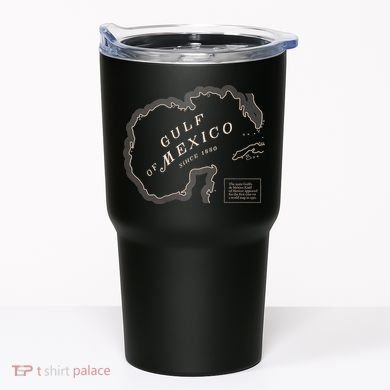 Gulf Of Mexico Map Tumbler