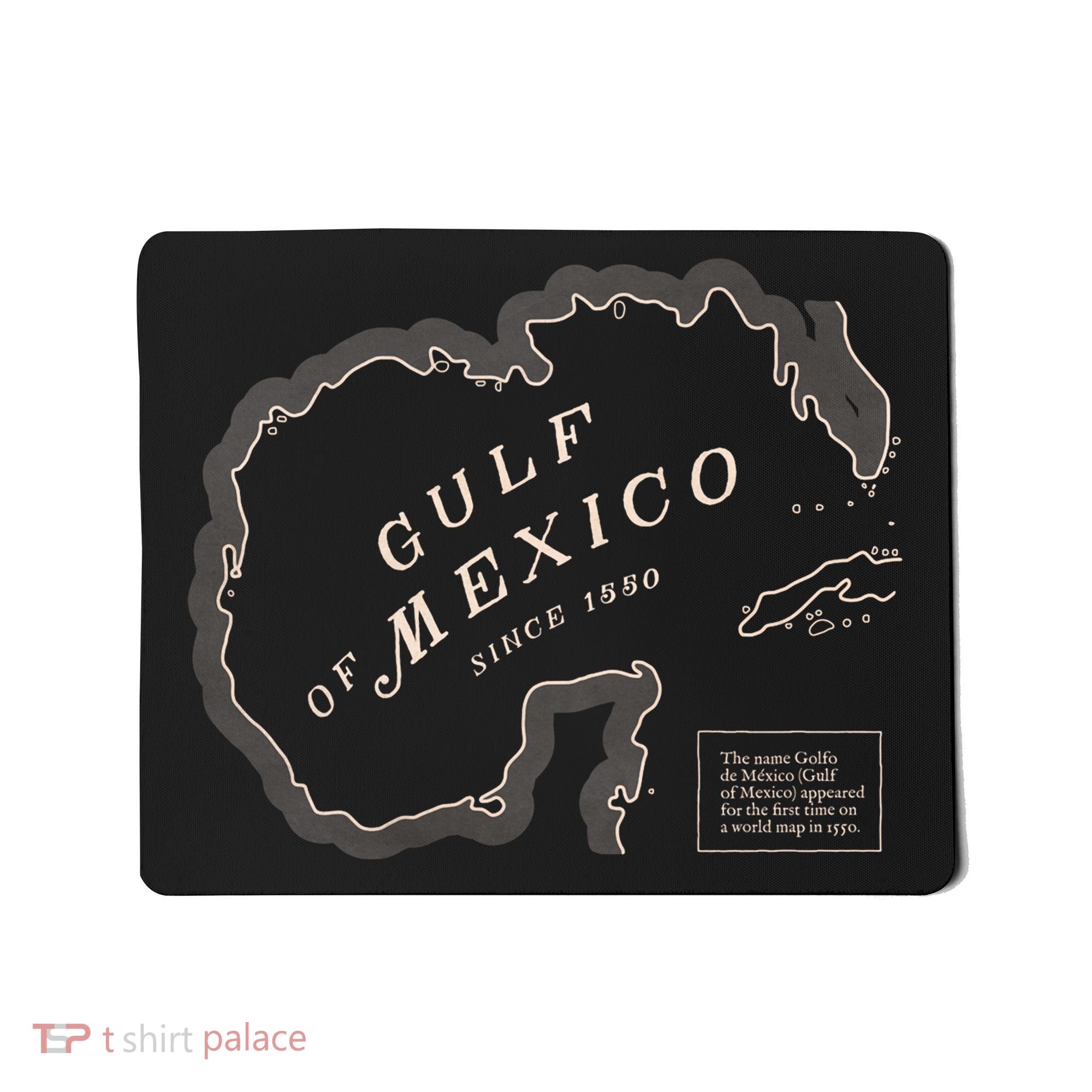 Gulf Of Mexico Map Mousepad