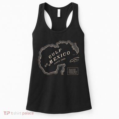 Gulf Of Mexico Map Women's Tank Top