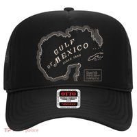 Gulf Of Mexico Map Hat thumb 0