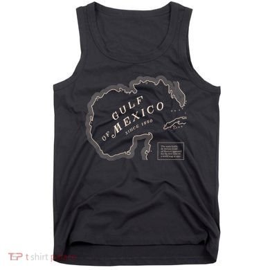 Gulf Of Mexico Map Tank Top
