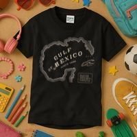 Gulf Of Mexico Map Kids T-Shirt thumb 3