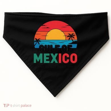 Gulf Of Mexico USA-Made Doggie Bandana