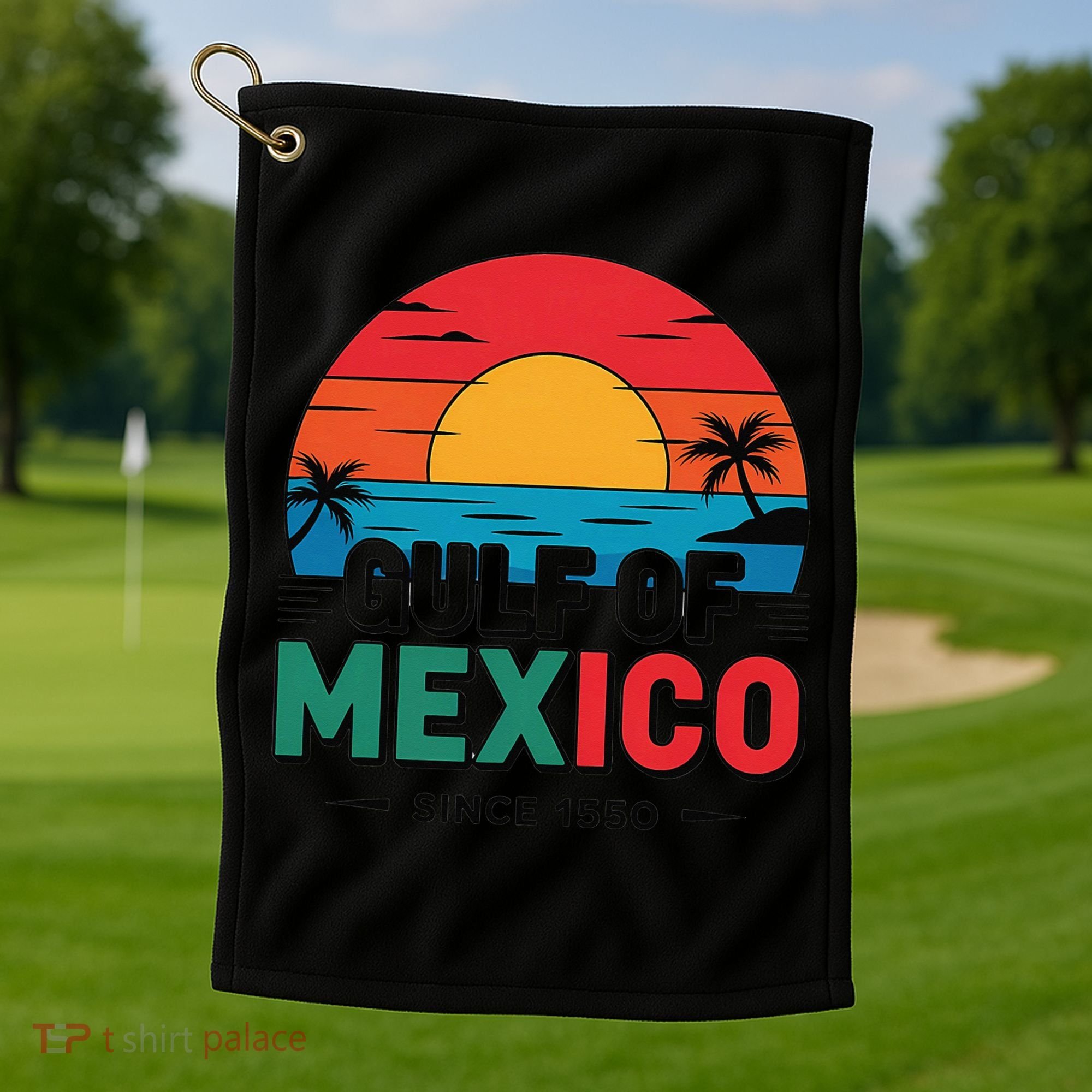 Gulf Of Mexico Golf Towel